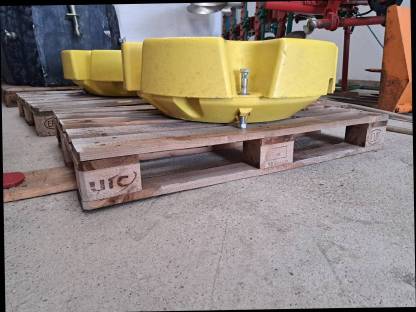 Bild 2:Radgewichte John Deere