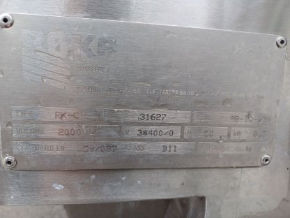 Bild 2:Milchtank Westfalia 2.000 l Bj. 2003