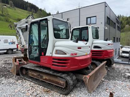 Takeuchi TB290 Verstellausleger + Powertilt