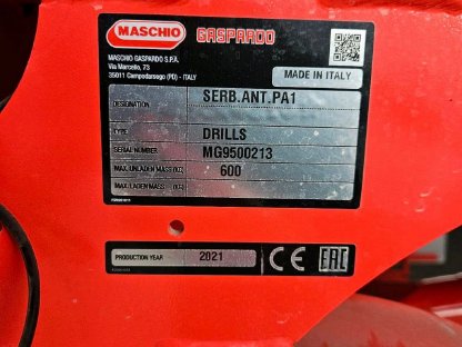 Bild 5:Maschio Gaspardo Fronttank