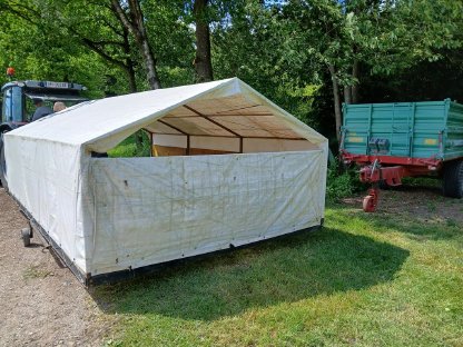 Bild 4:Weidezelt