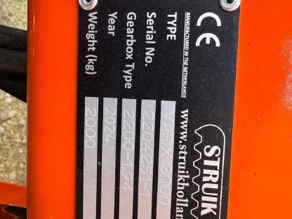 Bild 4:Dammfräse Struik Varix 3000 4x75 Damm