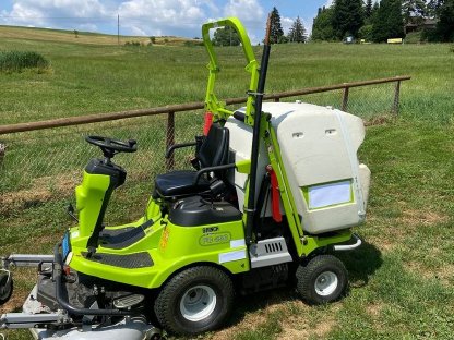 Grillo FD 450 Rasentraktor Hochentleerung