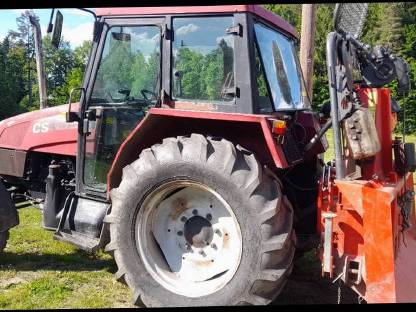 Bild 3:Case CS48 + Steyr 958 Allrad (Brandschaden)