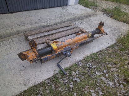 Bild 2:Kranabstützung