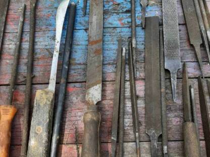 Bild 5:Alte Feilen Werkzeug