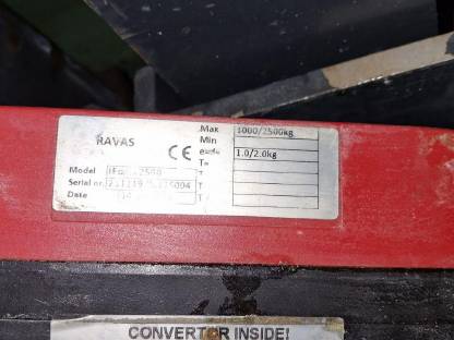 Bild 7:Garnitur Wiegegabeln für Gabelstapler IForks 2500