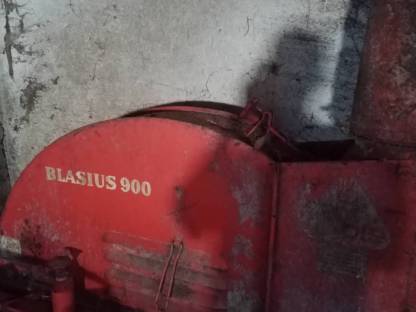 Bild 2:Blasius 900 Standhäcksler