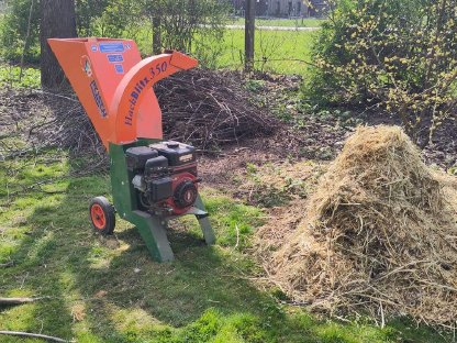Häcksler Posch Hackblitz 350 Benzinmotor