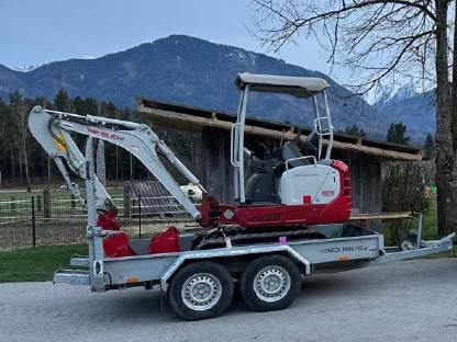 Bild 3:Vermiete Minibagger TB216