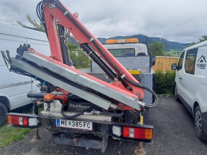 Bild 6:Mitsubishi Canter Kran Führerscheinklasse B