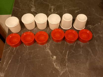 6 Tupperware Thermo Eierbecher