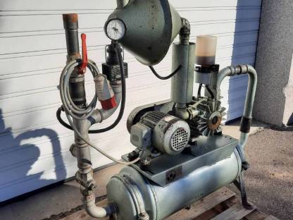 Bild 7:Westfalia Separator RPS 360 Vakuumpumpe