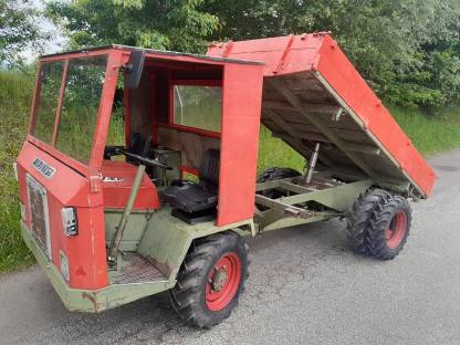 Bild 2:Bergtraktor Trojer TT40R Allradantrieb