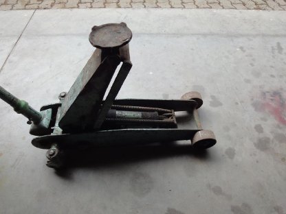 Bild 4:Rangierwagenheber, Wagenheber