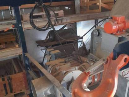 Bild 4:Edelstahl Silo