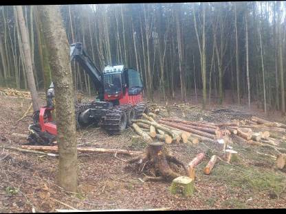 Bild 3:Valmet Harvester 360.2 Aggregat