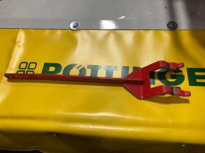 Bild 2:Messerwechsel-Hebel Pöttinger