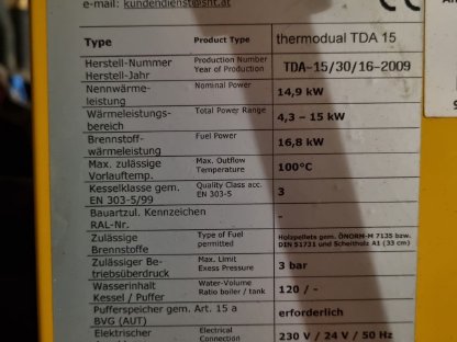 Bild 4:Pellets-Holz-Kombikessel SHT TDA 15