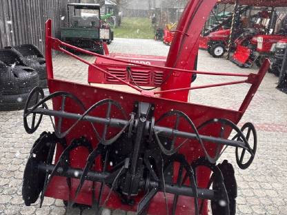 Bild 6:Professionelle WADO Diesel Schneefräse 110 cm