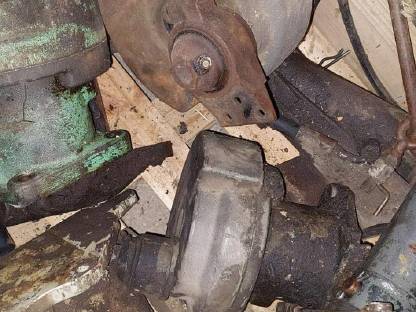 Bild 2:Mähantrieb Steyr 40-548