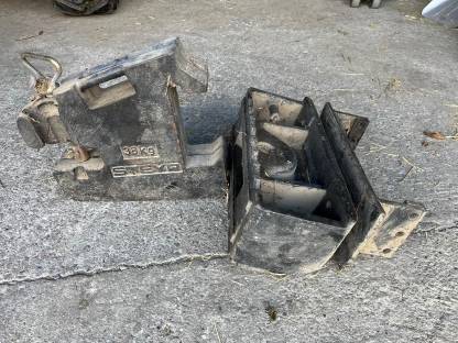Frontgewichte mit Träger Steyr
