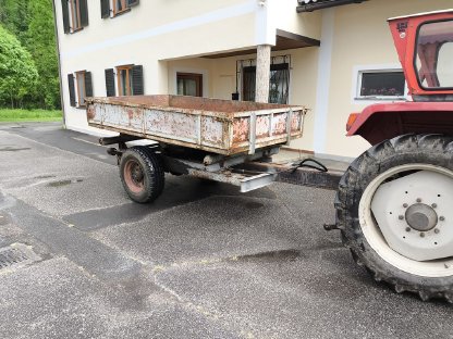 Traktor Anhänger Kipper Stahl sehr robust
