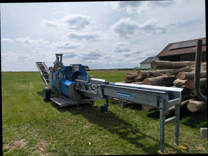 Bild 2:Brennholz, Lohnspalten