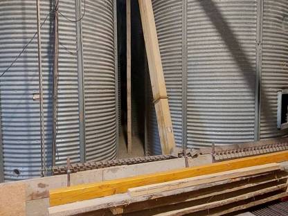 Blech-Silos
