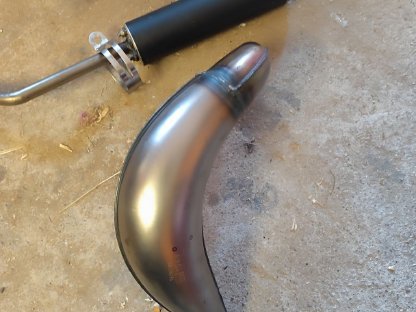 Bild 2:Technigas Sportauspuff