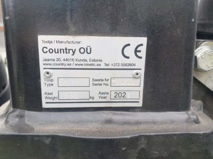 Bild 5:3-Seiten-Kipper Forstanhänger mit Kran