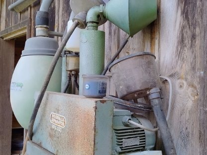 Bild 2:Westfalia Separator RPS 300 Vakuumpumpe