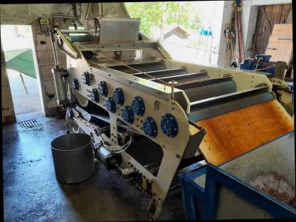 Bild 6:Siebbandpresse