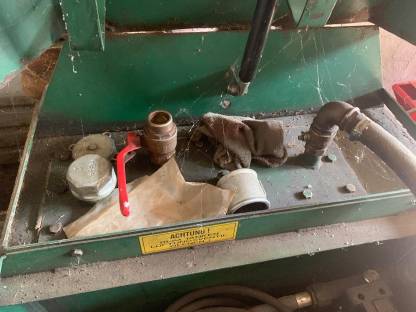 Bild 2:Interforst Dieseltank