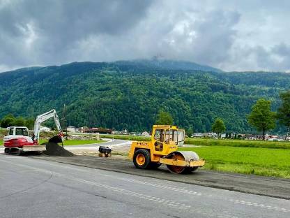 Bild 6:Baggerarbeiten mit Baggern von 1,5 t bis 22 t