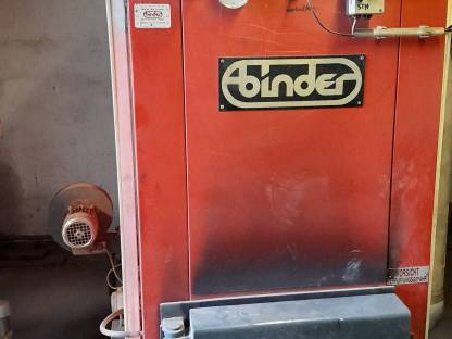 Hackgutheizung Binder, 100 kW