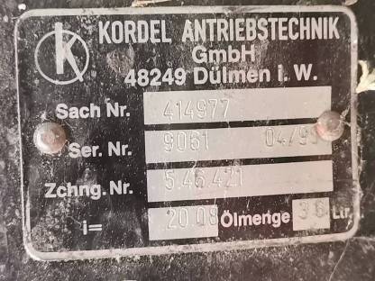 Bild 5:Fahrantrieb für Elektrostapler