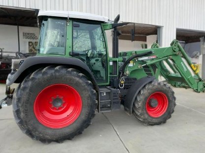FENDT 312 Vario TMS mit Frontlader FENDT Cargo