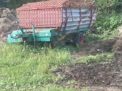 Ladewagen Steyr Hamster 8020