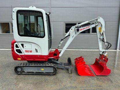 Bild 6:Takeuchi TB216 Kompaktbagger