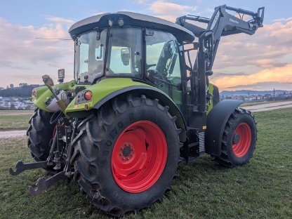 Bild 4:Claas Arion 420 100 PS Frontlader FKH mit FZW wenig Bstd.