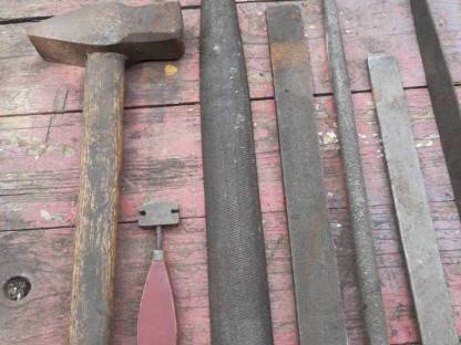 Bild 2:Alte Feilen Werkzeug
