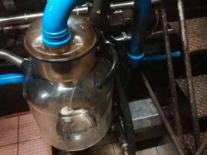 Bild 4:Verkaufe Delaval 2x3 Fischgräten Melkstand