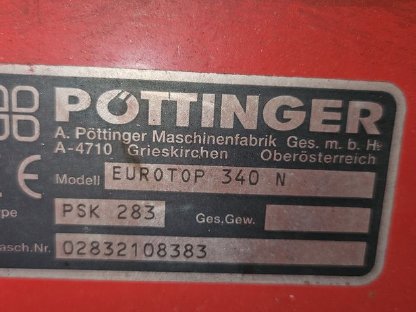 Pöttinger Eurotop 340N