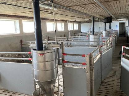 Bild 2:Schweinebauern bei Bedarf Fütterung, Aufstallung melden