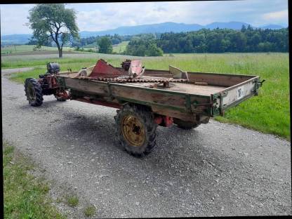 Bild 5:Aebi Einachsschlepper