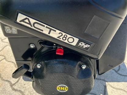 Bild 7:Reform RM 626, 9 PS, Zahnriemen am Motor neu, Motormäher