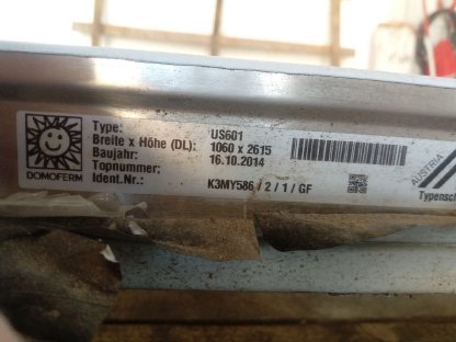 Bild 2:Edelstahltür sehr hochwertig 1.060x2.615 neu