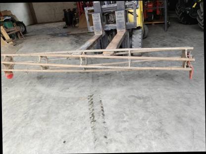 Stabwalze 300cm mit Lager/Anbauplatte Lely
