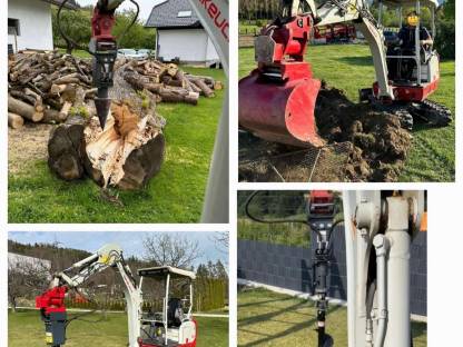 Bild 2:Vermiete Minibagger TB216